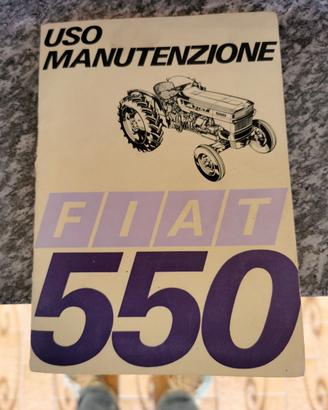 libretti trattore fiat 550 e 640