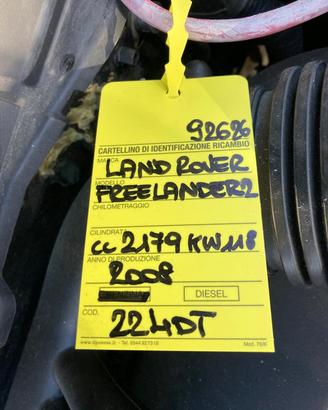 CAMBIO MANUALE COMPLETO LAND ROVER Freelander 3°