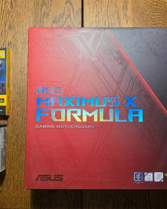 Scheda madre ASUS ROG + CPU Intel + RAM Corsair
