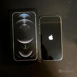 IPHONE 12 PRO Bianco 128Gb Batteria Nuova e Cover