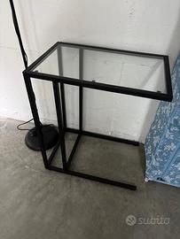 Tavolino in vetro da interno