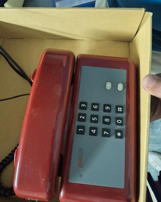 Telefono Fisso Sip Rosso