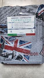 Copriletto matrimoniale New York estivo in cotone