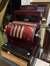 Antico registratore di cassa SiR vintage