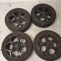 Cerchi e gomme 17" Grande Punto, Abarth, Opel