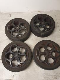 Cerchi e gomme 17" Grande Punto, Abarth, Opel