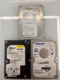 3 Hard Disk 3.5 Seagate 160GB WD 160GB Maxtor200GB