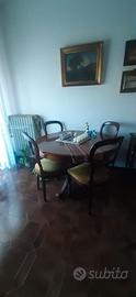 Modernariato Tavolo rotondo allungabile