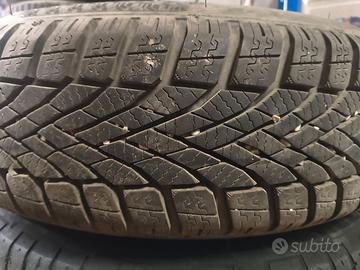 4 ruote invernali complete 165/70R14