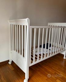 lettino a cancello Picci color panna