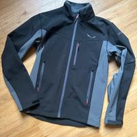 Salewa soft shell montagna trekking taglia 46 nero