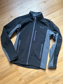 Salewa soft shell montagna trekking taglia 46 nero