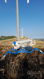 Piattaforma cingolata teupen 30