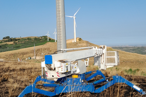 Piattaforma cingolata teupen 30