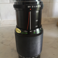 Teleobiettivo Vivitar 80/200 mm, diam. 58 mm