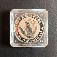 Moneta Argento 999 Australia 1 Dollaro 1992 FDC