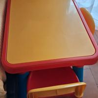 tavolino contenitore e sabbiera