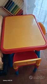 tavolino contenitore e sabbiera