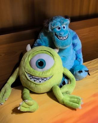 Maxi peluche Disney Pixar-Sulley e Mike Wazovsky