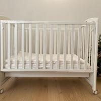 lettino in legno Birbante Foppapedretti con sponda