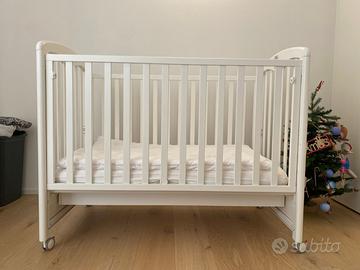 lettino in legno Birbante Foppapedretti con sponda