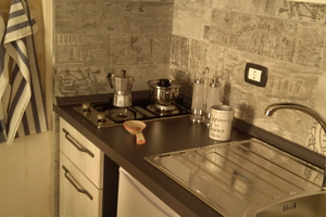 Monolocale bivano ristrutturato