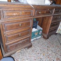 scrivania antica noce 