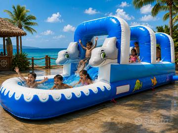 Scivolo AcquaFun per Parchi divertimento