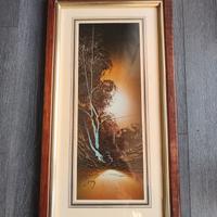 Quadro firmato Roti – Tecnica mista materica 70/80