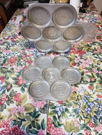 TIGELLIERA ALLUMINIO 7 POSTI