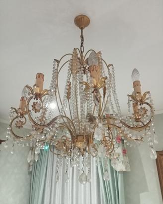 lampadario in cristallo