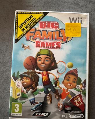 Big Family Games WII – completo di manuale