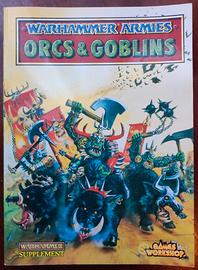 Libro orchi e goblin 4 ed Warhammer