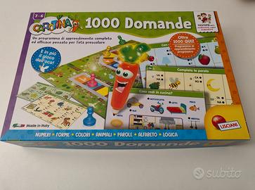 Gioco in scatola Carotina 1000 domande