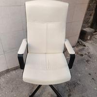 Sedia da ufficio bianca