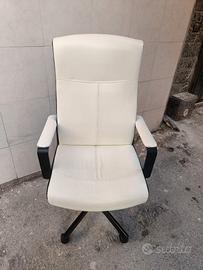 Sedia da ufficio bianca
