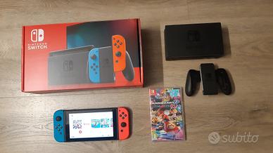 Nintendo Switch Garanzia 10 mesi + mario kart 8