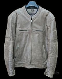 Giubbotto in pelle stile moto