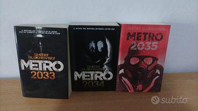 Collezione libri Metro 2033/2034/2035