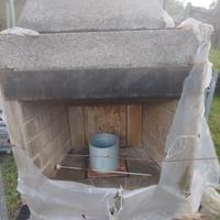 caminetto prefabbricato da montare