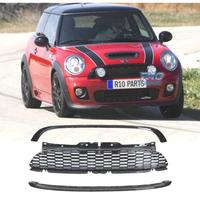 GRIGLIE MINI COOPER R56 R57 06-09 NERO LUCIDO