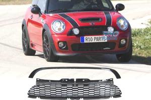 GRIGLIE MINI COOPER R56 R57 06-09 NERO LUCIDO