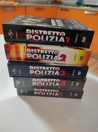 6 cofanetti Distretto di Polizia come nuovi