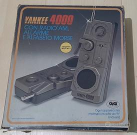 Walkie Talkie YANKEE 4000 GiG - NUOVO- Vintage -