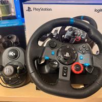 Logitech G29 Driving force PS5 + cambio 6 marce