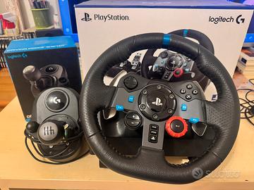 Logitech G29 Driving force PS5 + cambio 6 marce