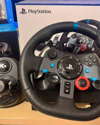 Logitech G29 Driving force PS5 + cambio 6 marce