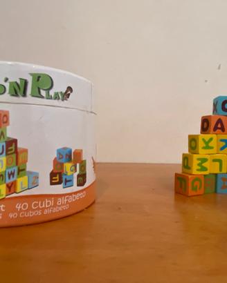40 blocchi alfabeto