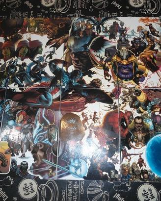 SECRET WARS COMPLETA VARIANT COVER ( S.Bianchi )