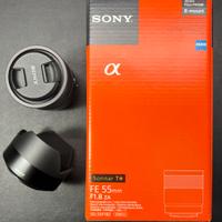 Sony SEL55F18Z FE 55mm f/1.8 ZA Sonnar T Lens per